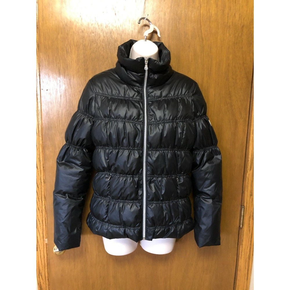 GUESS size M women's JACKET DUCK DOWN Insulated PUFFER - BLACK - EXCELLENT Z20